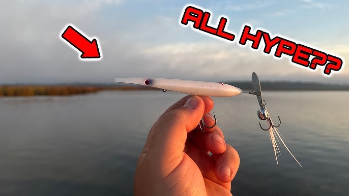 Testing the new Z-Man HellraiZer topwater chatterbait for Bass