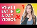 Dietitian reacts what i eat in a day content is it helpful or dangerous
