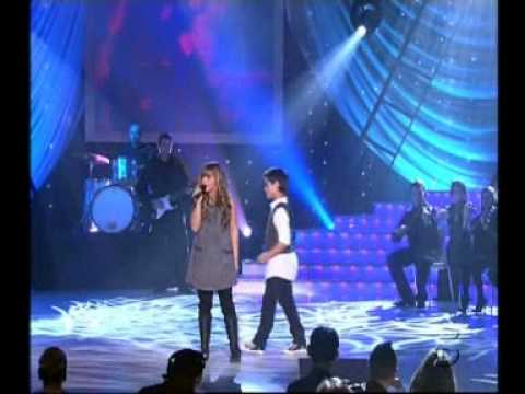 Abraham Mateo (11 años) y Caroline Costa (13 años) cantan a duo Without You