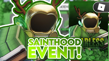 How to do the SAINTHOOD EVENT in ARSENAL + Showcase! | Roblox