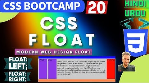 #20 CSS Float Explained: How to Align Elements with Float Left & Righ #CSSOFloat #LearnCSS #CSS3