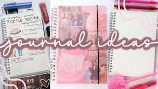 10 Ways to Fill your Journal! 📓 how to use your empty notebooks