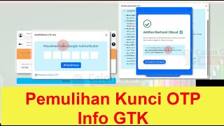 🔴LIVE How to Recover OTP Key GTK Info Solution for Lost Authenticator Code Can't Login GTK Info
