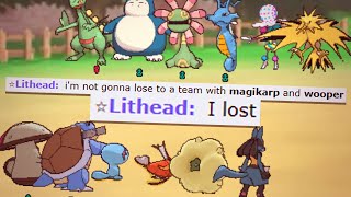 BEAT UP LUCARIO pokemon showdown SWEEP