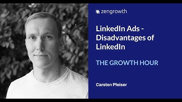 LinkedIn Ads - Disadvantages of LinkedIn