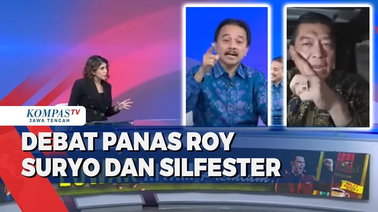 Debat Panas Roy Suryo dan Silfester soal Tudingan Ada Dana Besar di Balik Kasus Ijazah Jokowi