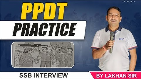 PPDT | PPDT Practice | Ppdt Example| SSB interview | PPDT Examples in SSB | force Defence Academy