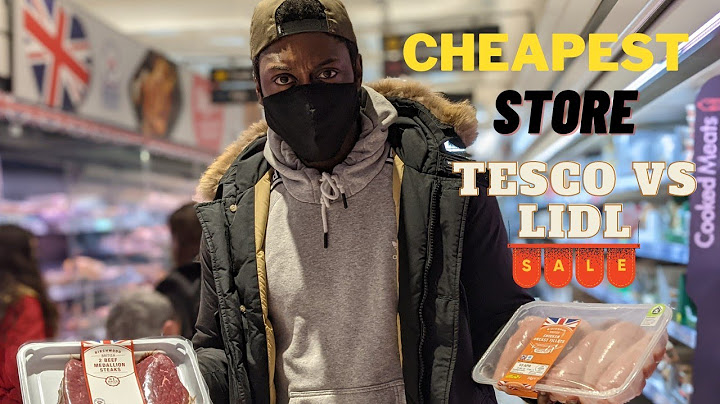 CHEAPEST place to shop for my nutrition TESCO vs LIDL