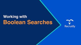 Boolean Search with Recruitly