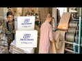 Box Making Process Using Cardboard Rolls | How Cardboard Rolls Turn Into Boxes📦