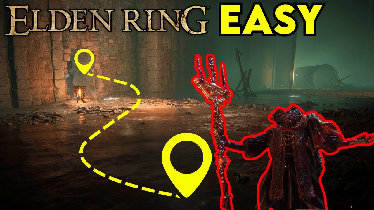 Elden Ring How to Get to MOHG EASY Subterranean Shunning Grounds - YouTube