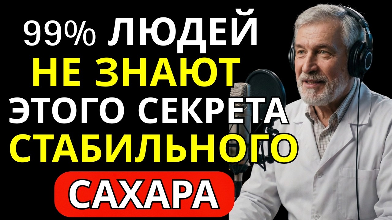 Каждые 8 секунд смерть — сахар в крови после 50 нельзя игнорировать | Здоровье с Доктором
