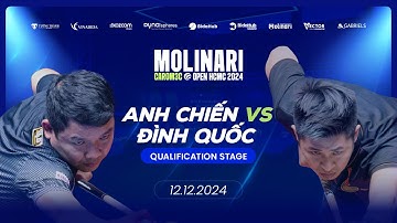 N.Đức Anh Chiến vs Nguyễn Đình Quốc - Molinari Carom 3C Open 2024 - Qualification Stage