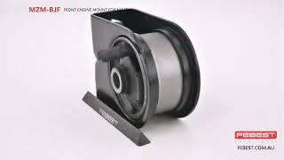 MZM-BJF FRONT ENGINE MOUNT FOR MAZDA Mzm Bjarh Right Engine Mount Hydro For Mazda