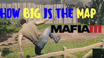 HOW BIG IS THE MAP in Mafia 3? Run Across the Map