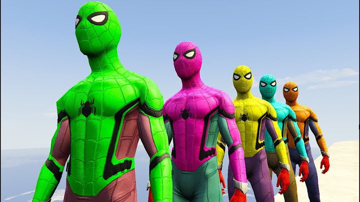 GTA 5 Water Ragdolls Purple Panther VS Red Spiderman VS Pink Spiderman (Euphoria Physics and Fails)