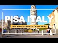 Pisa, Italy Walking Tour, Leaning Tower, Tower of Pisa, Center Of Pisa, With Captions【4K-HDR 60fps】