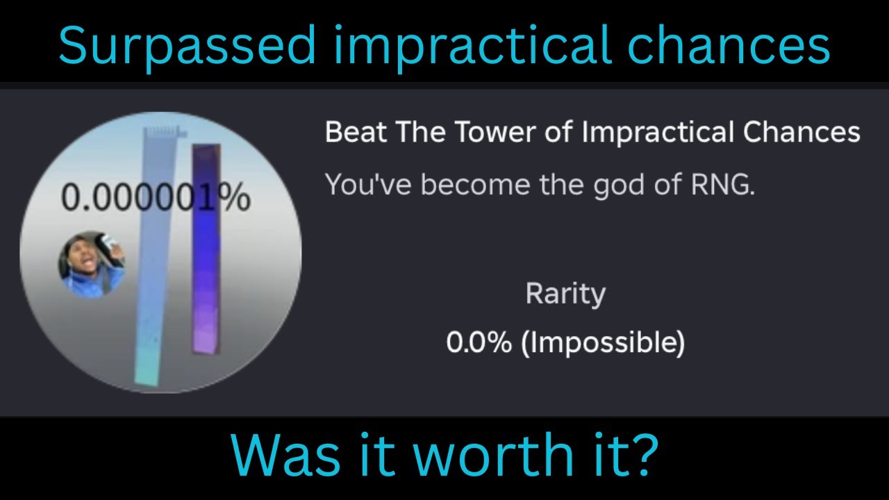Tower of Impractical Chances VERIFICATION [TERRIFYING] - YouTube