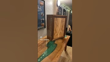 Crafting a Walnut & Spalted Maple Cabinet.