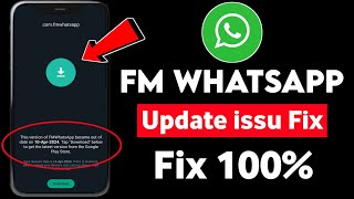 FM Whatsapp Update Problem App Not installed | FM Whatsapp New Version Problem | Fix FM Whatsapp screenshot 3