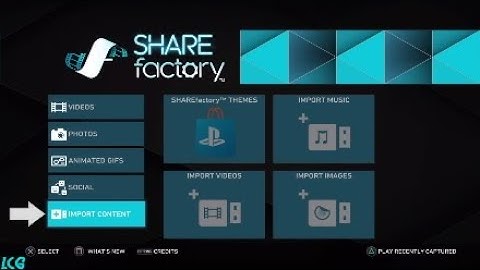 How to Import Videos, Images, and Music to SHAREfactory