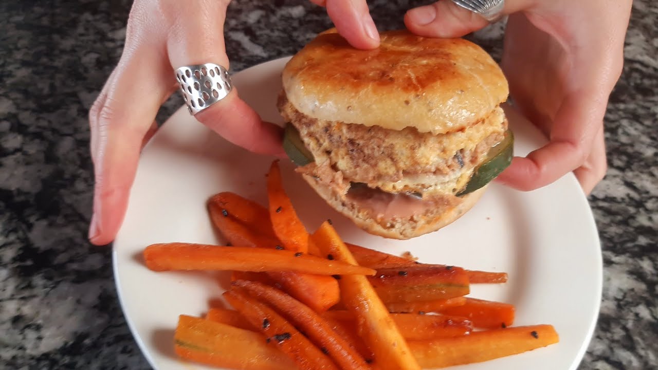 Hamburguesa de atún económica 🤤🐟🌊