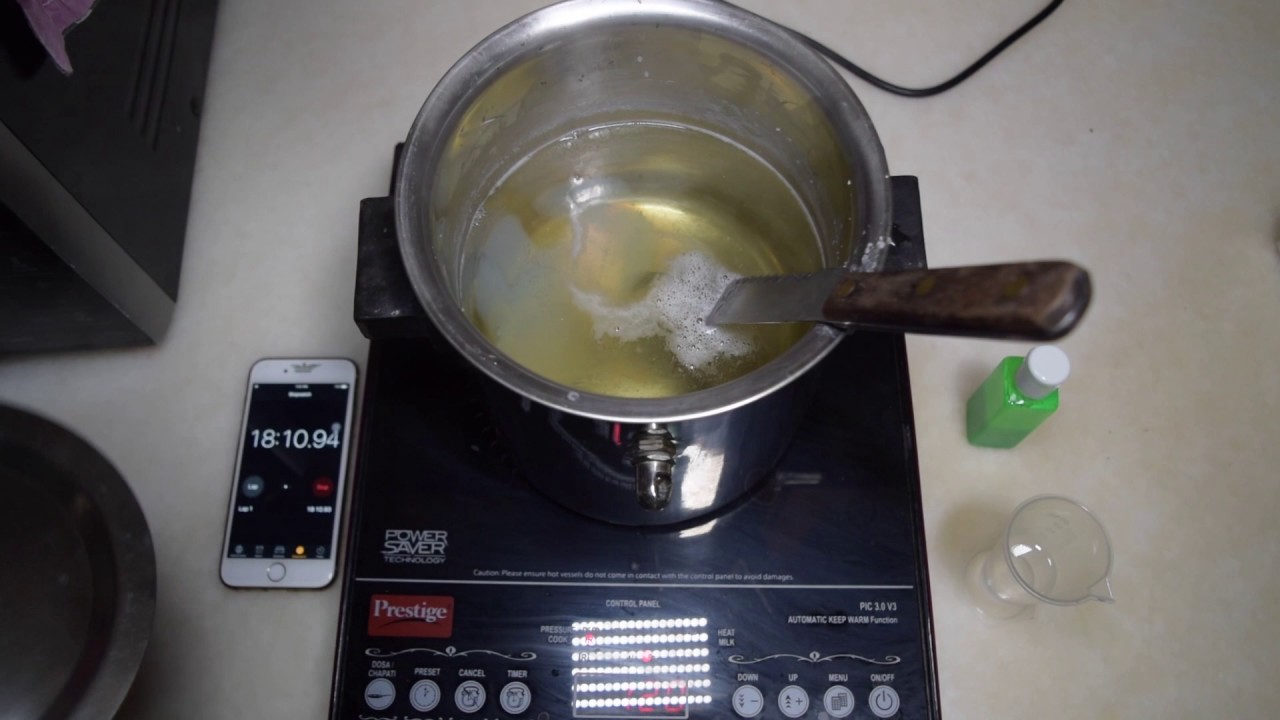 How to Melt Soapy Twist Base in a Double Boiler 