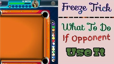 Mpl Pool Freeze Trick || What to Do When Opponent Freeze Game? #Pool #Mpl