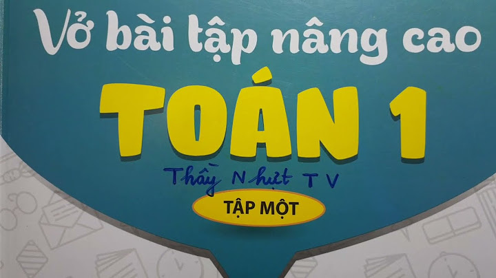 Sách bài tập toán nâng cao lớp 1