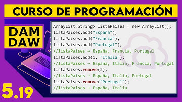 JAVA: Ejemplos ArrayList ☕ DAM - DAW