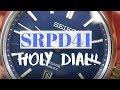 Seiko SRPD41 Dress Watch. Holy Dial! Macro Specs