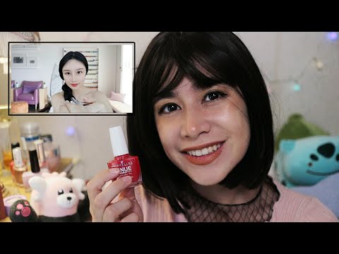 [ASMR] French Vietnamese nail painting ~ Ft. ASMR twodae