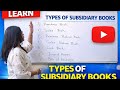 Master Subsidiary Books in One Video | Accounts Class 11/12
