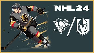 NHL 24 (09 PC)  Pittsburgh at Vegas (FULL GAME)