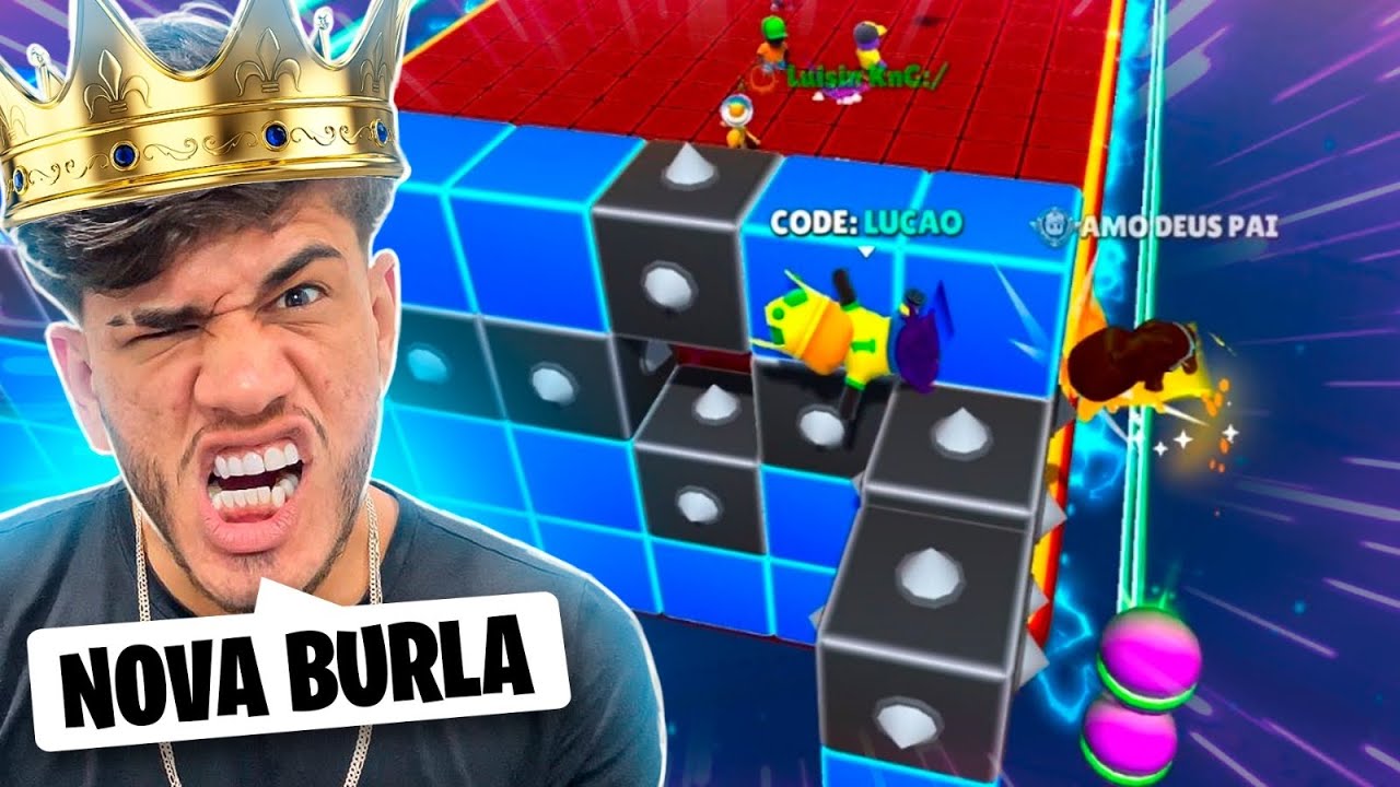 SEU MESTRE MANDOU NO STUMBLE GUYS - APRENDI UMA NOVA BURLA!