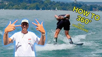 HOW TO (surface) 360 ON A WAKEBOARD