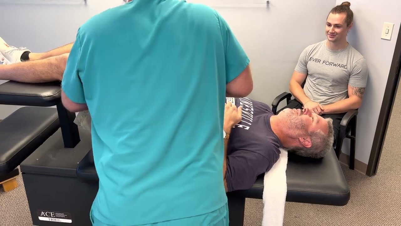 Wichita Kansas Patient Experiences His 1st Ring Dinger® Adjustment With