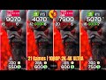RX 9070 vs RTX 4070 TI vs RX 7900 XT vs RTX 5070 TI I 21 GAMES TESTED!