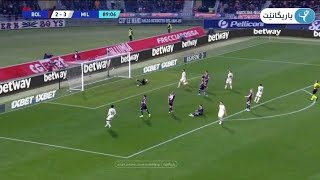 Zlatan Ibrahimovic Goal vs Bologna 4-2|Ac Milan vs Bologna 4-2|