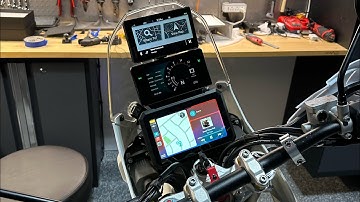 Kove 450 Rally Navigation Tower 3D print mount for GPS, GoPro and more