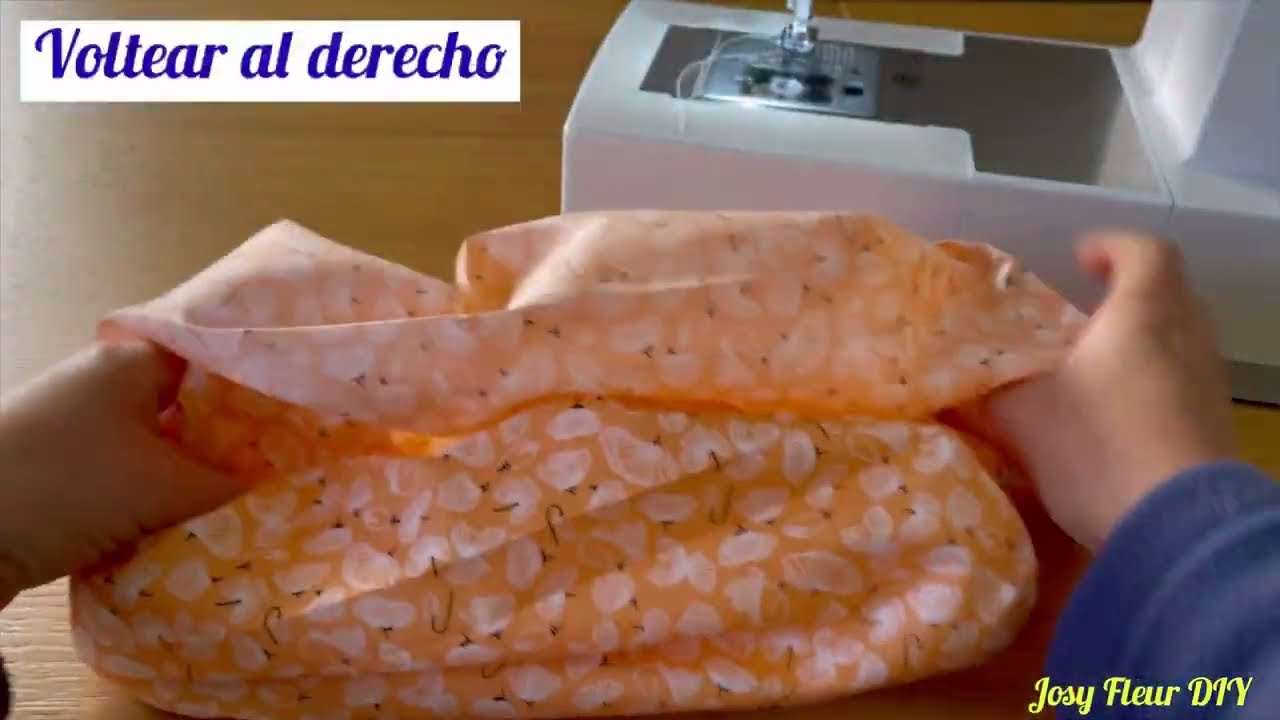 Как сшить тканевую сумку за 5 минут французским швом - comment faire sac en tissu en 5 minutes