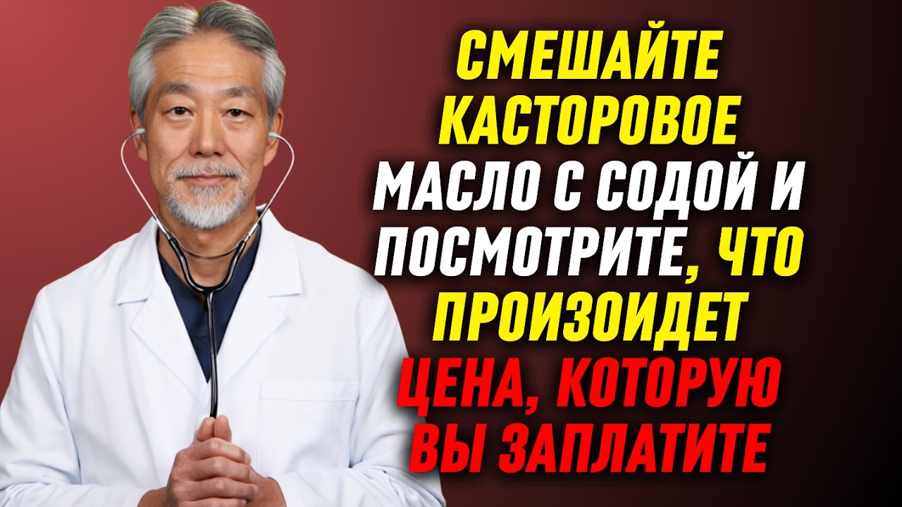 Пожилым: касторовое масло и сода — польза для здоровья
