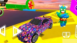 Stunt Car Mega Ramp Game - Impossible Cool Tracks Gameplay - Car Games #66