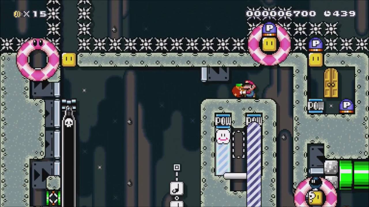 Super Mario Maker - One Screen Puzzles - SUBSCRIBER [Juca #2] - YouTube