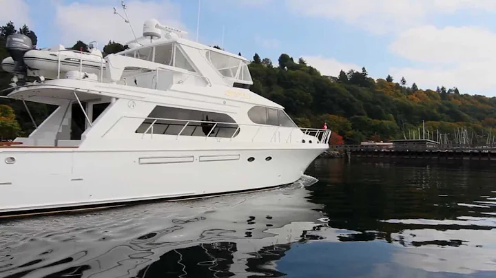 Ocean Alexander  64 Pilothouse Motor Yacht cruises...