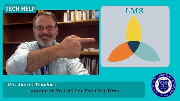 How To Log-In To LMS For The First Time