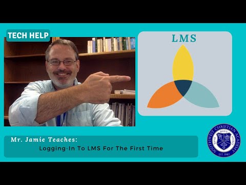 How To Log-In To LMS For The First Time