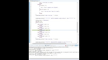 @ipgrayspace : CodingJoys -  Shorts - Java Switch - Debug Mode
