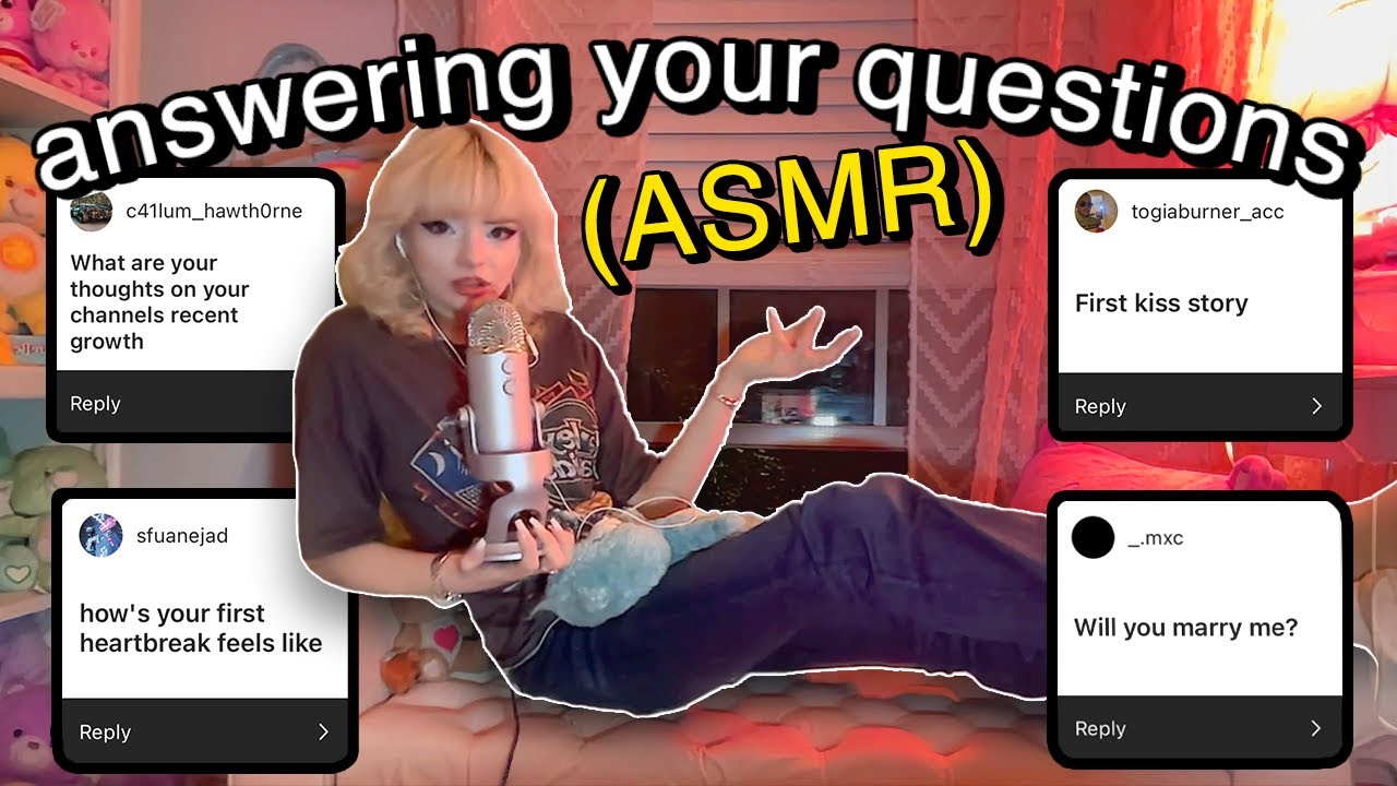 My first kiss story... Q&A ASMR (30K SPECIAL!)