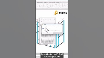 ATHENA Tipps&Tricks Zuschnittoptimierung - ganz einfach! #construction #drawing #facade #2d #athena